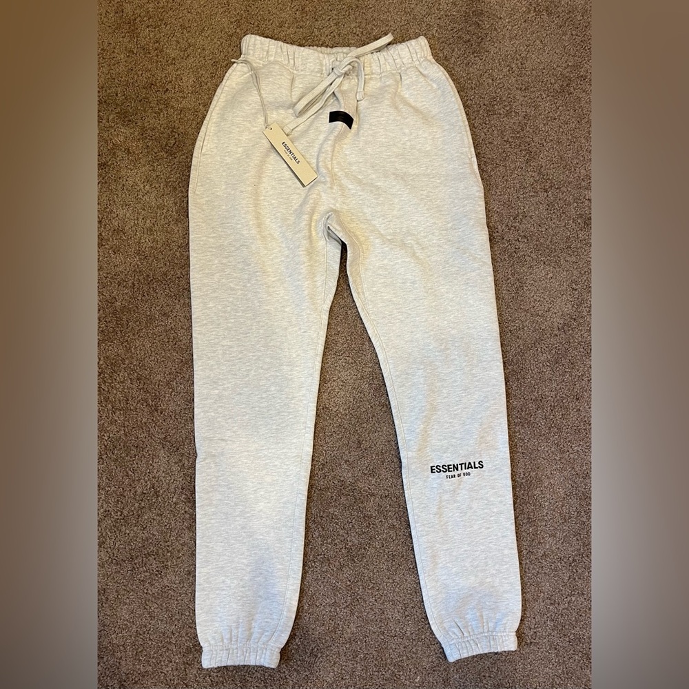 Fear of God Essentials Gray Sweatpants